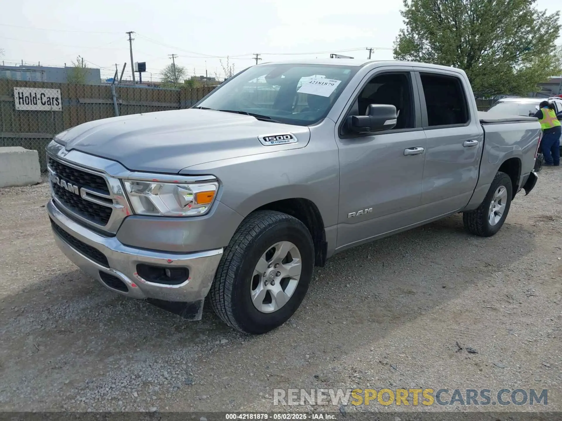 2 Photograph of a damaged car 1C6RRFFG3NN258356 RAM 1500 2022
