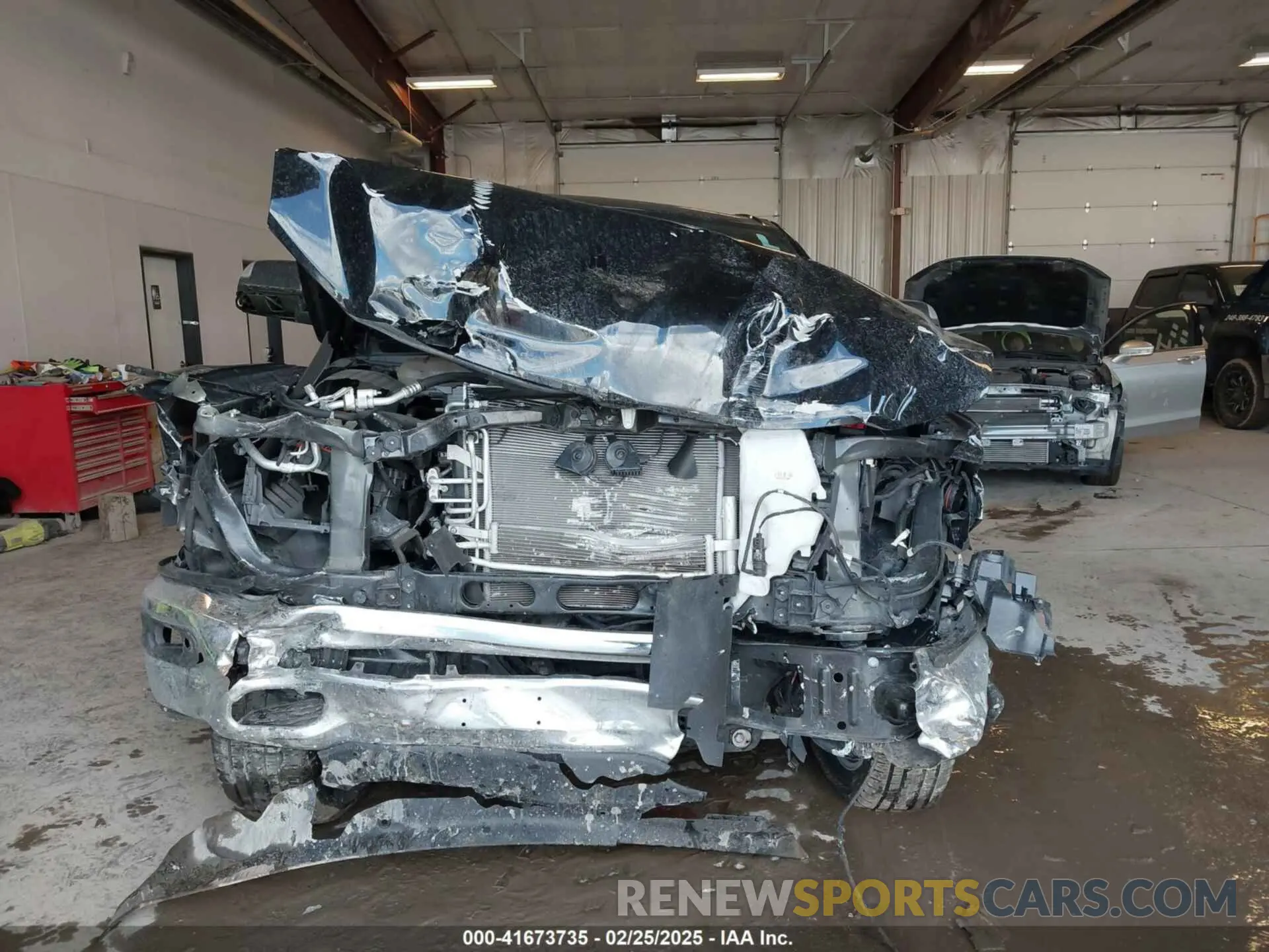 12 Photograph of a damaged car 1C6RRFFG3NN345917 RAM 1500 2022