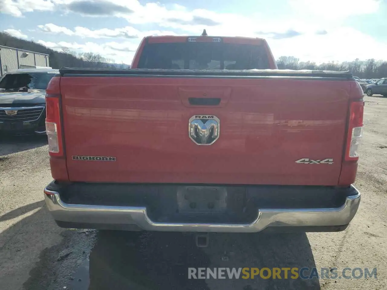 6 Photograph of a damaged car 1C6RRFFG3NN455883 RAM 1500 2022