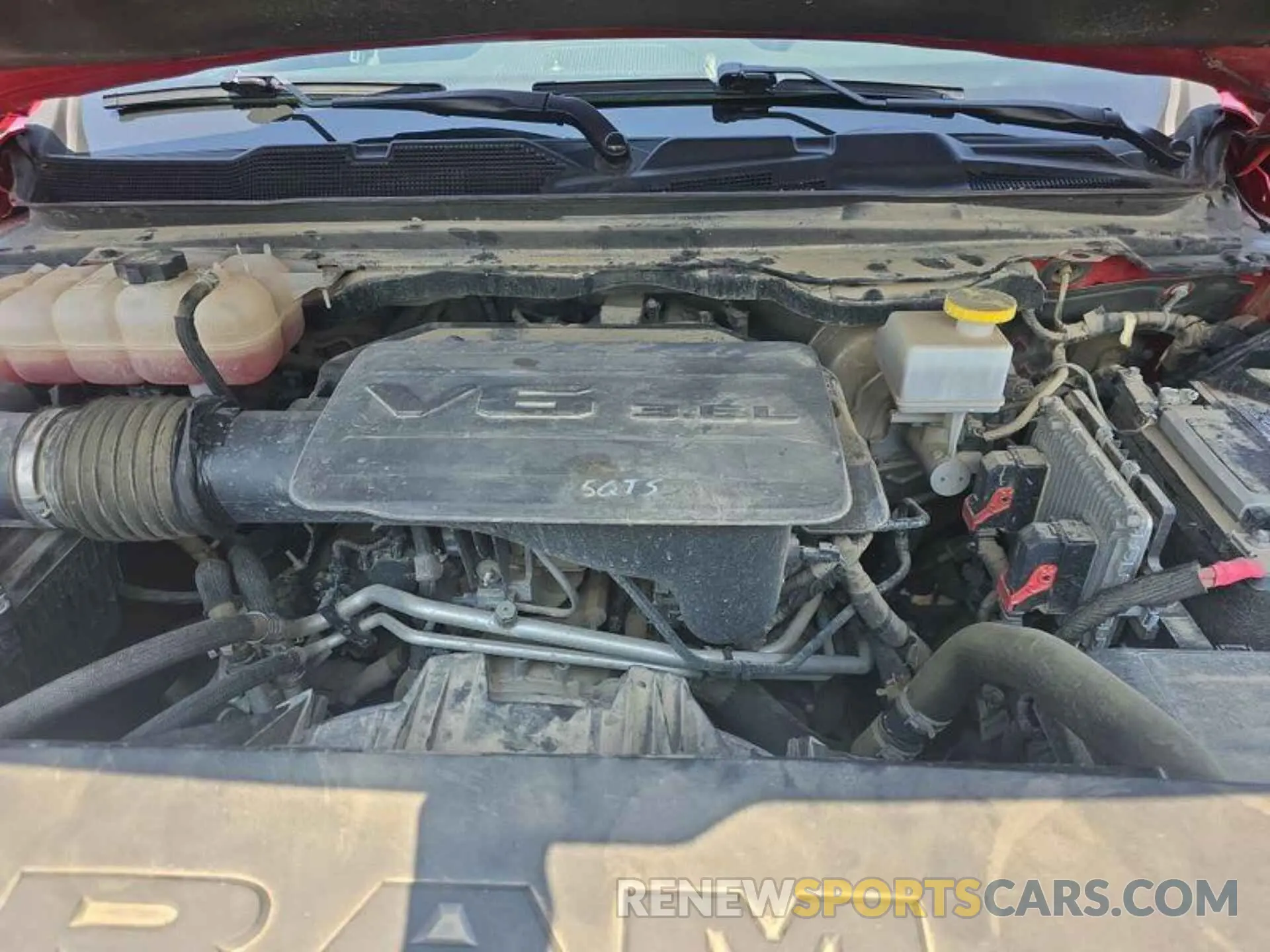 2 Photograph of a damaged car 1C6RRFFG4NN179021 RAM 1500 2022
