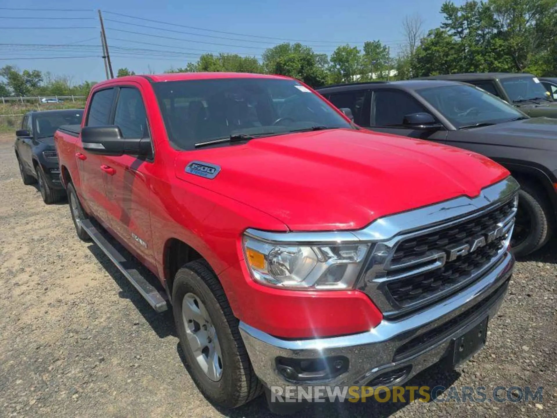 5 Photograph of a damaged car 1C6RRFFG4NN179021 RAM 1500 2022