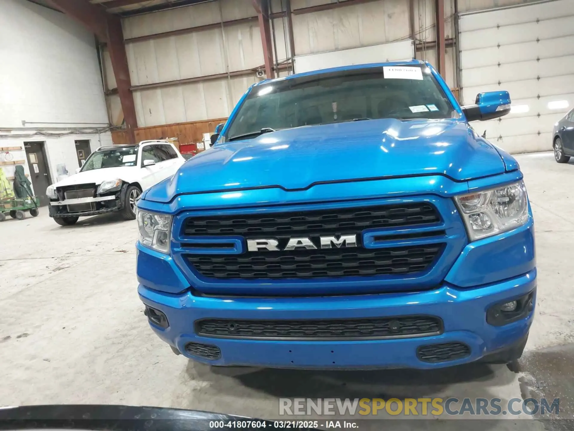 12 Photograph of a damaged car 1C6RRFFG4NN343089 RAM 1500 2022