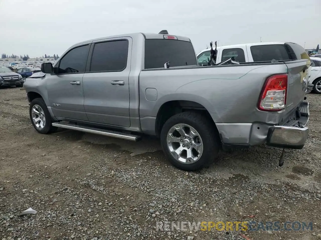 2 Photograph of a damaged car 1C6RRFFG4NN347904 RAM 1500 2022
