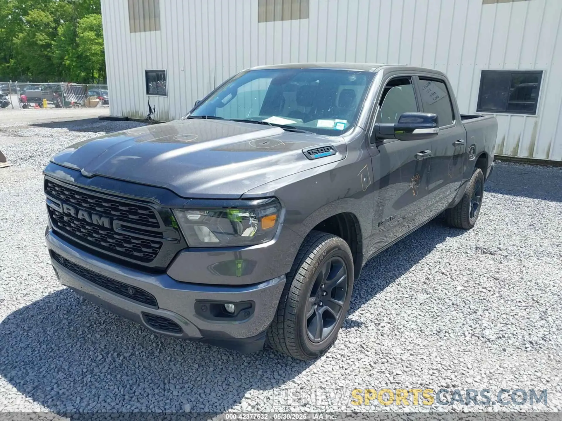 6 Photograph of a damaged car 1C6RRFFG4NN379347 RAM 1500 2022
