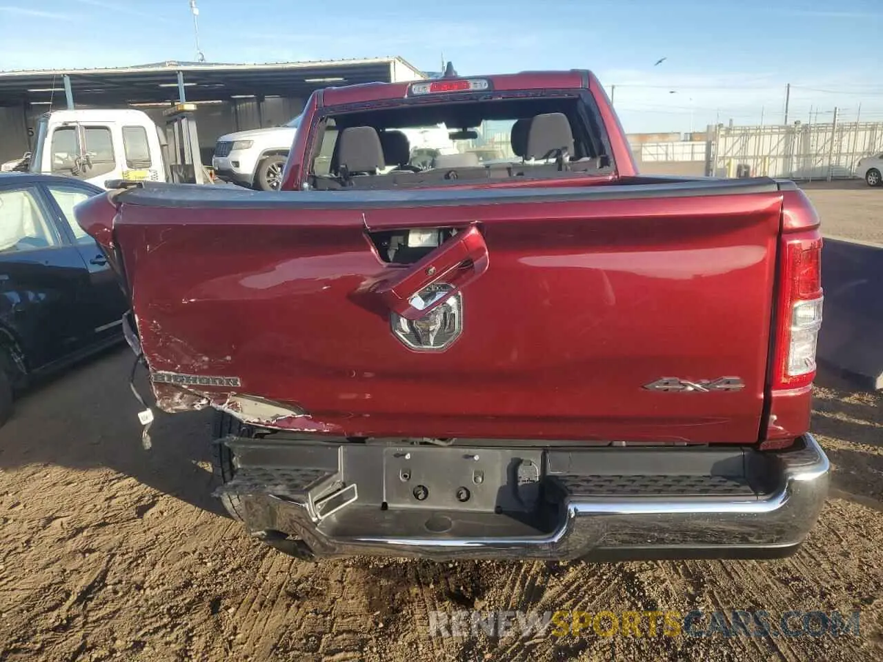 6 Photograph of a damaged car 1C6RRFFG4NN412279 RAM 1500 2022