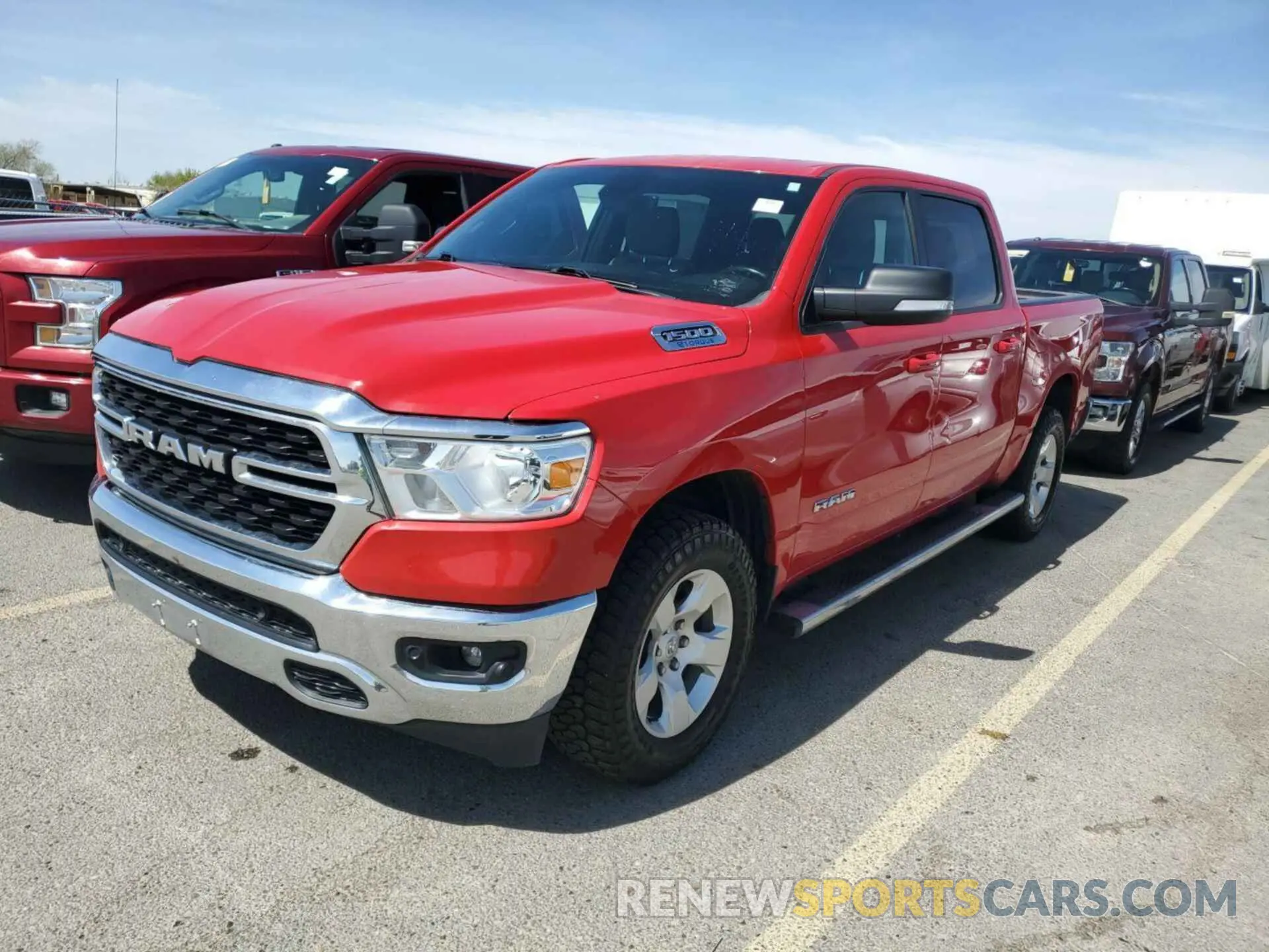 7 Photograph of a damaged car 1C6RRFFG6NN178985 RAM 1500 2022