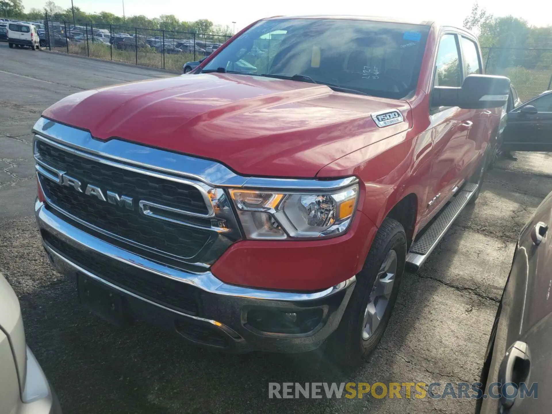 19 Photograph of a damaged car 1C6RRFFG6NN179022 RAM 1500 2022