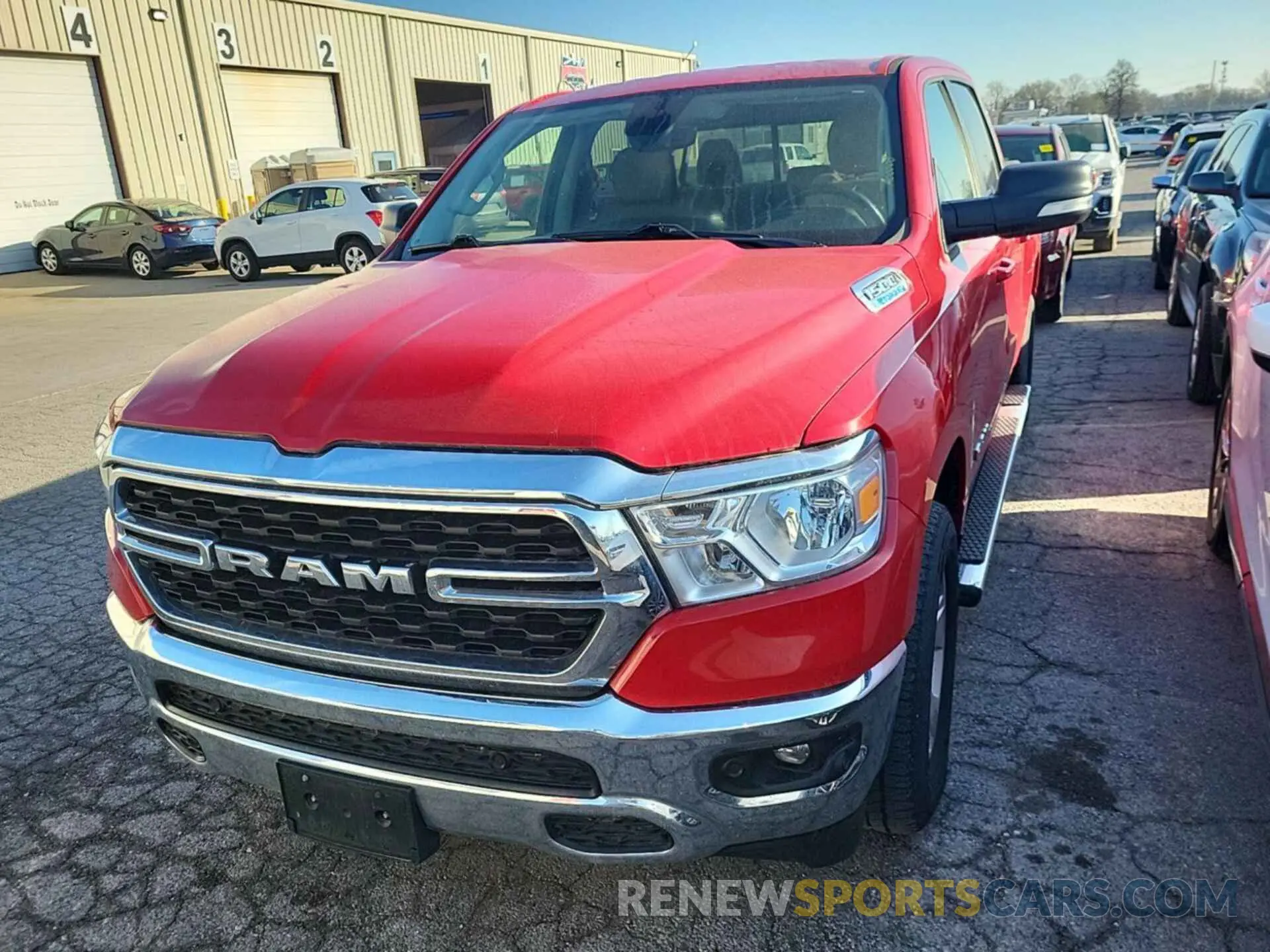 9 Photograph of a damaged car 1C6RRFFG7NN179000 RAM 1500 2022