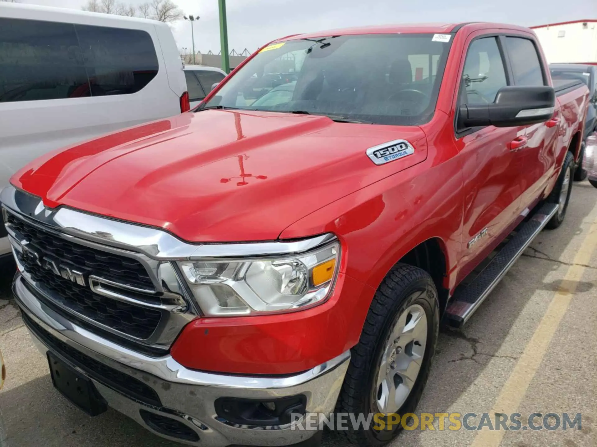 12 Photograph of a damaged car 1C6RRFFG7NN187808 RAM 1500 2022