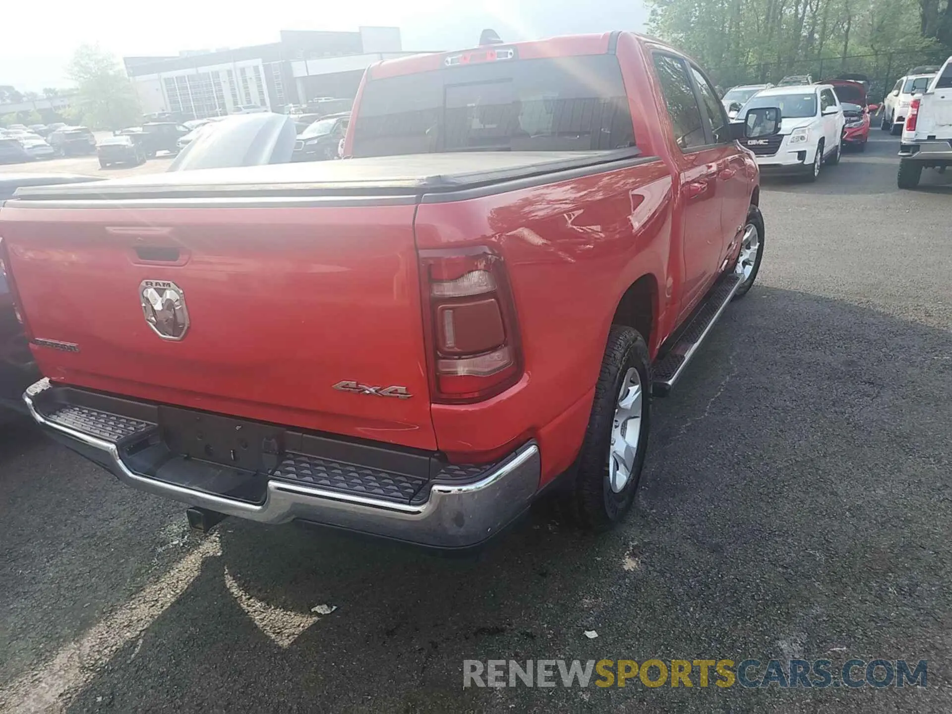 8 Photograph of a damaged car 1C6RRFFG8NN190927 RAM 1500 2022