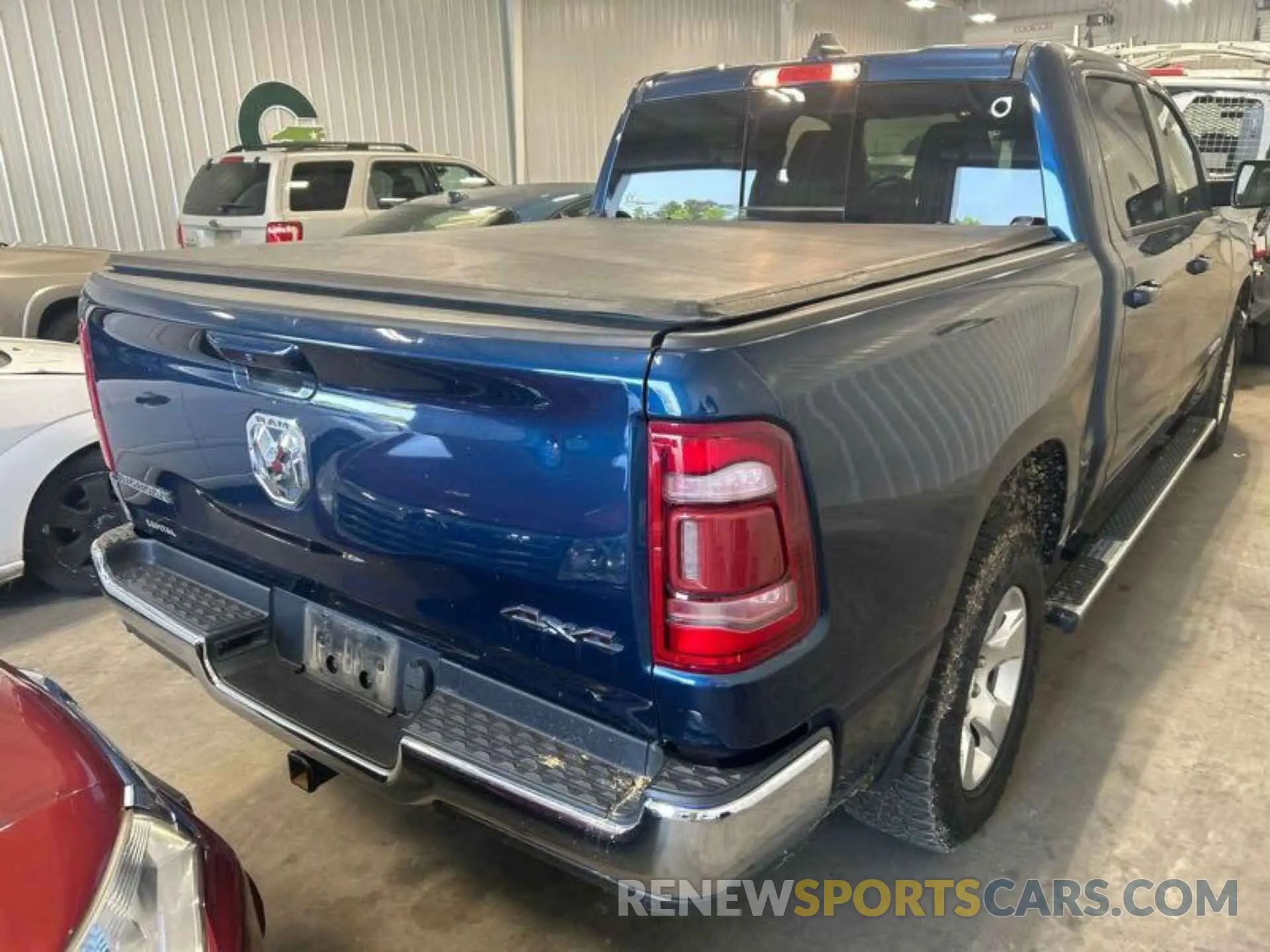 3 Photograph of a damaged car 1C6RRFFG9NN365220 RAM 1500 2022