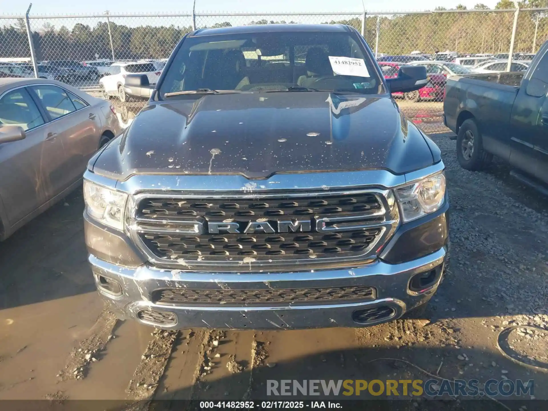 11 Photograph of a damaged car 1C6RRFFGXNN385461 RAM 1500 2022