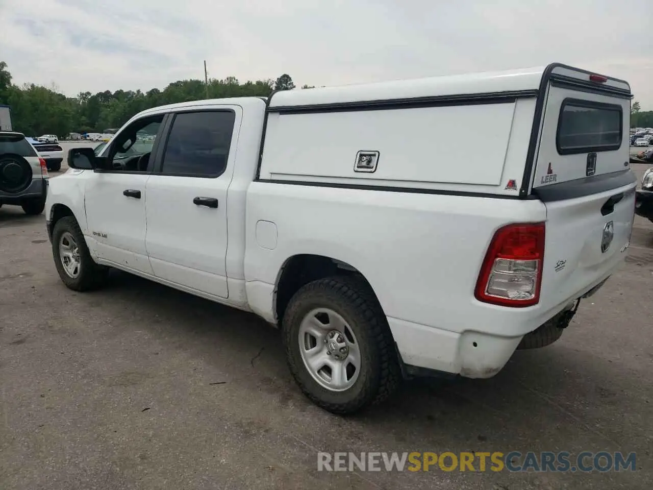 2 Photograph of a damaged car 1C6RRFGG8NN241874 RAM 1500 2022