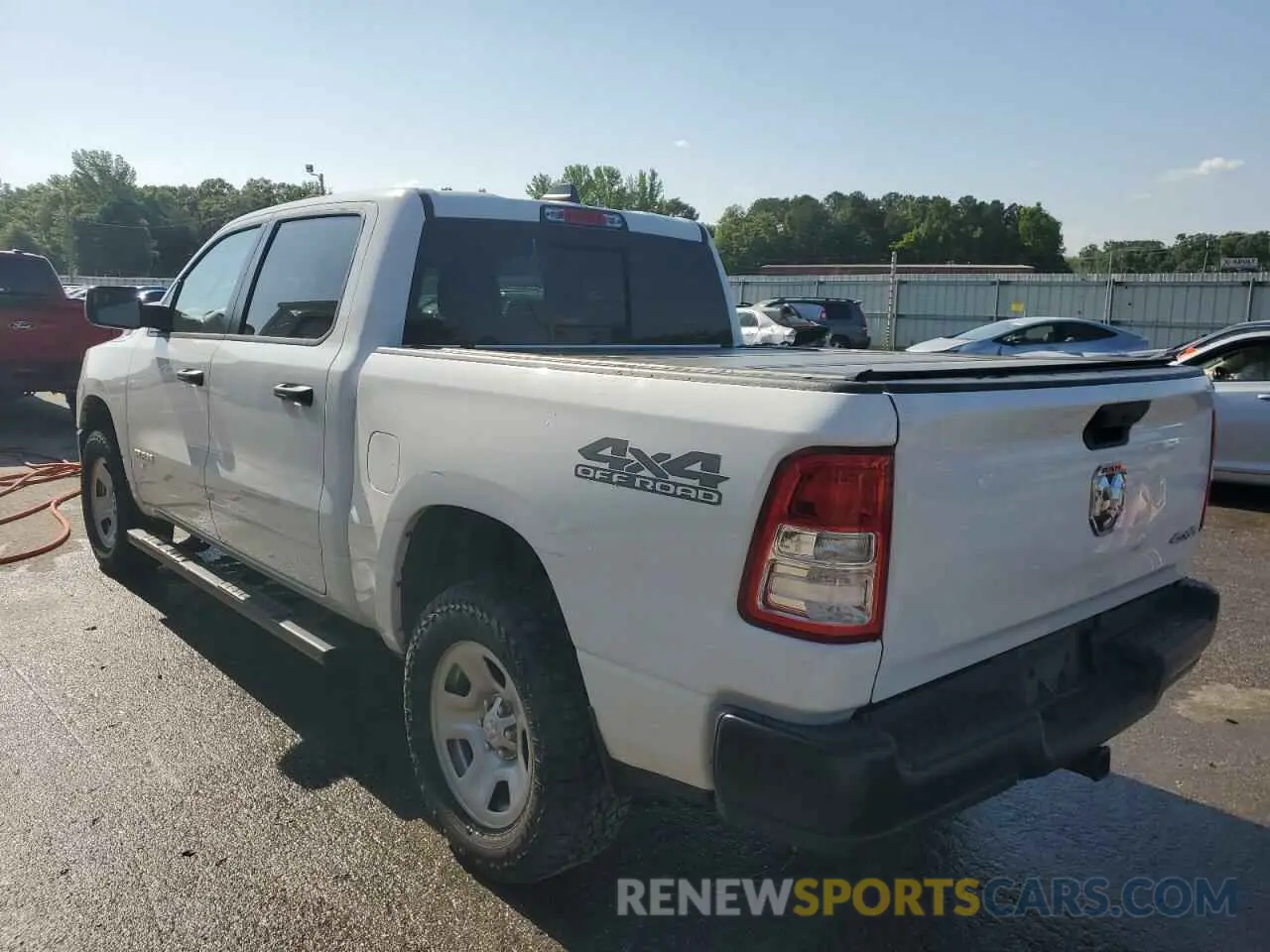 2 Photograph of a damaged car 1C6RRFGGXNN432485 RAM 1500 2022