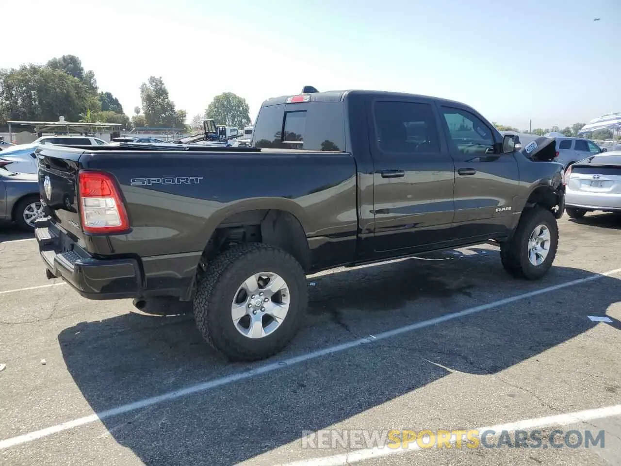 3 Photograph of a damaged car 1C6RRFMG7NN441178 RAM 1500 2022