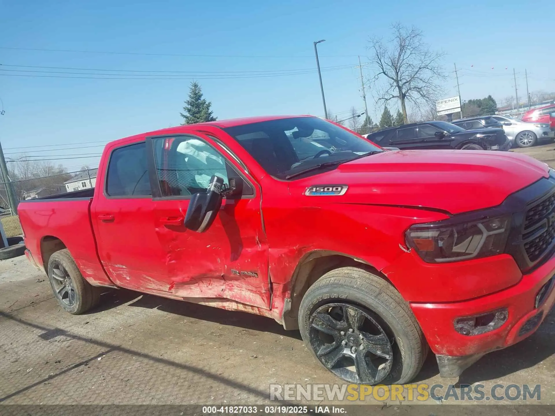 13 Photograph of a damaged car 1C6RRFMG9NN430313 RAM 1500 2022