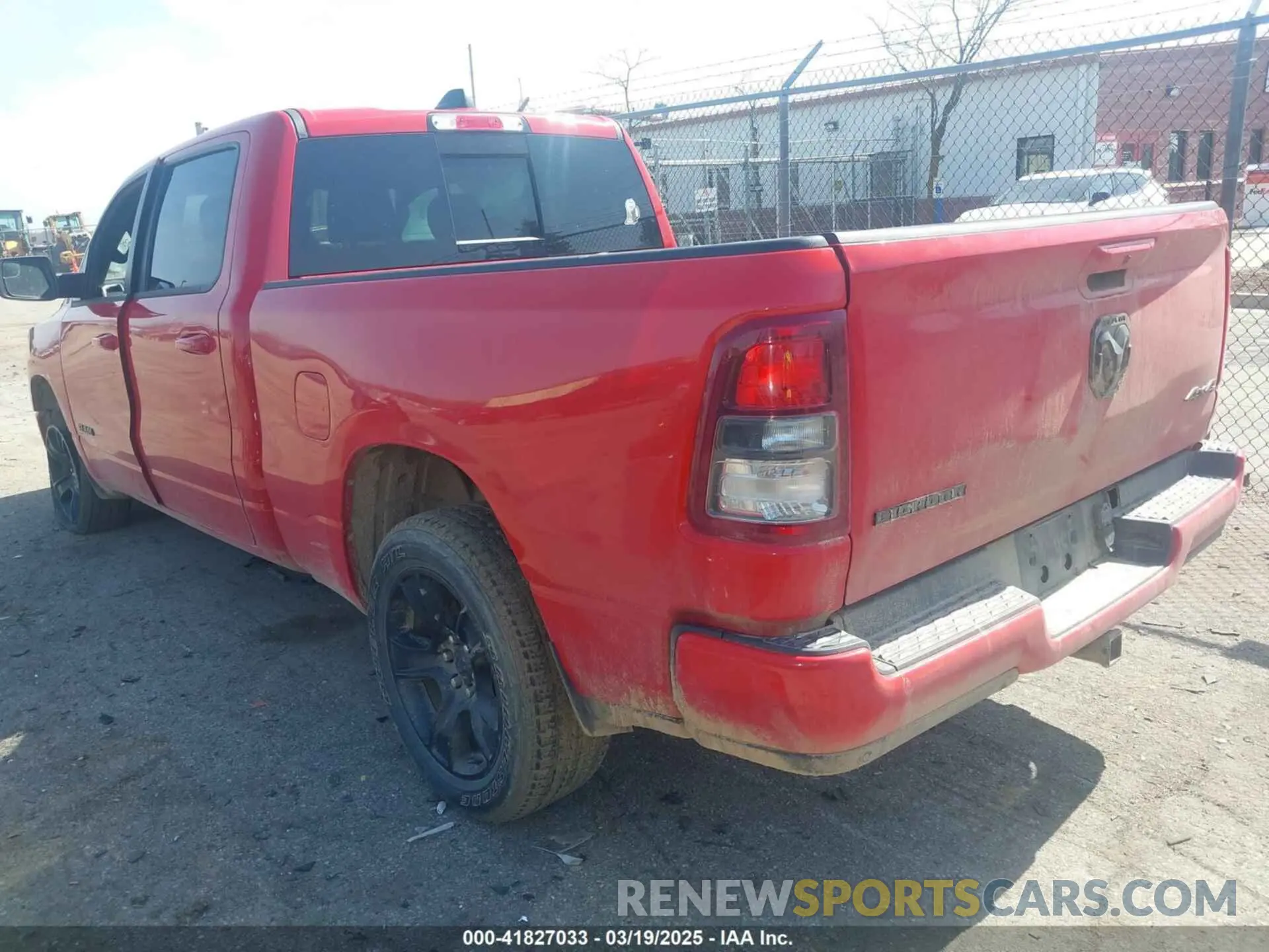 3 Photograph of a damaged car 1C6RRFMG9NN430313 RAM 1500 2022