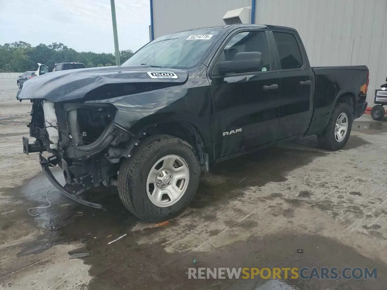 1 Photograph of a damaged car 1C6SRECG3NN382255 RAM 1500 2022