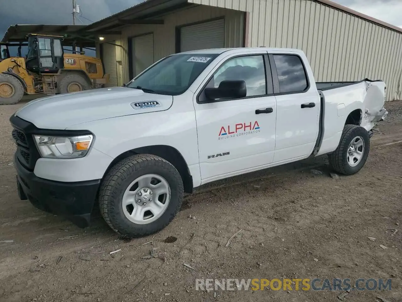 1 Photograph of a damaged car 1C6SRECG7NN211556 RAM 1500 2022
