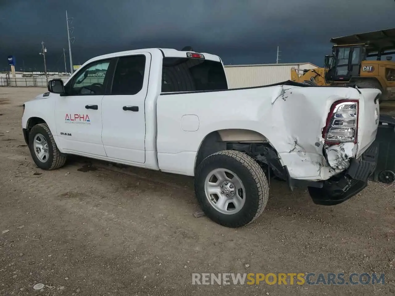 2 Photograph of a damaged car 1C6SRECG7NN211556 RAM 1500 2022