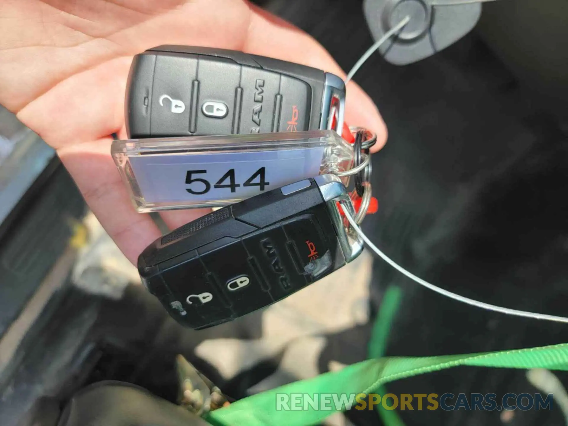 13 Photograph of a damaged car 1C6SRECG9NN451336 RAM 1500 2022