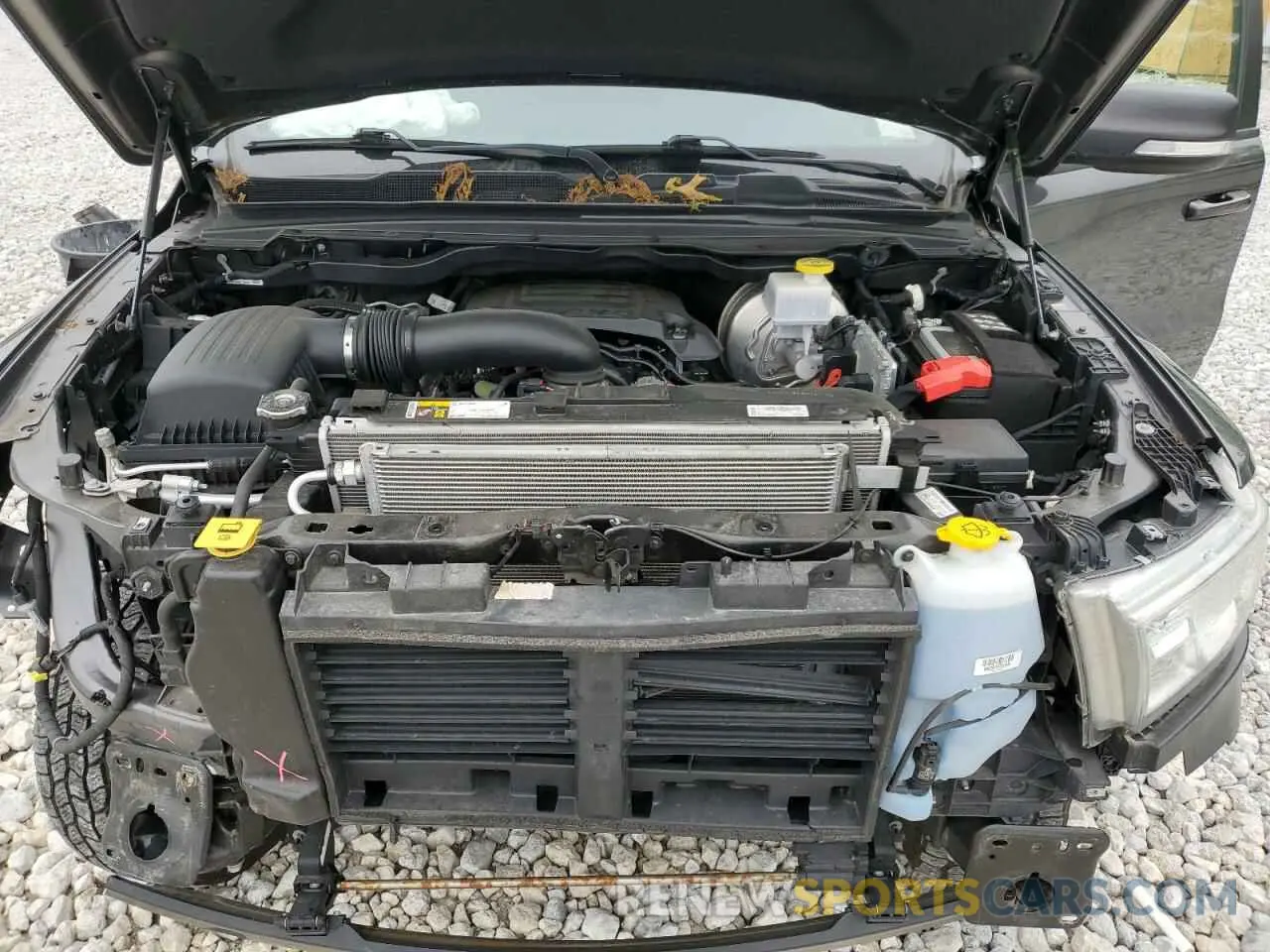 11 Photograph of a damaged car 1C6SRFBT1NN161404 RAM 1500 2022