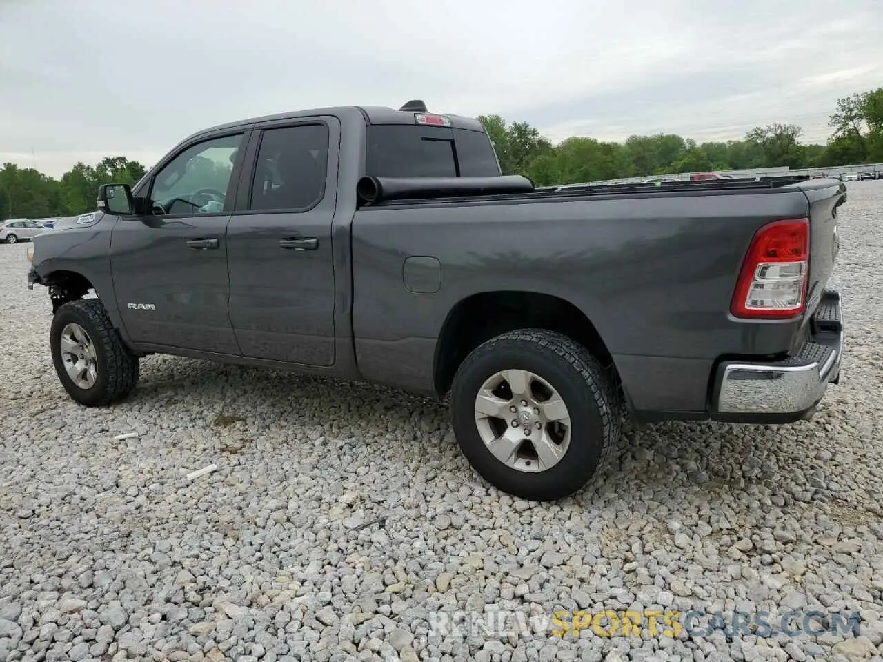 2 Photograph of a damaged car 1C6SRFBT1NN161404 RAM 1500 2022
