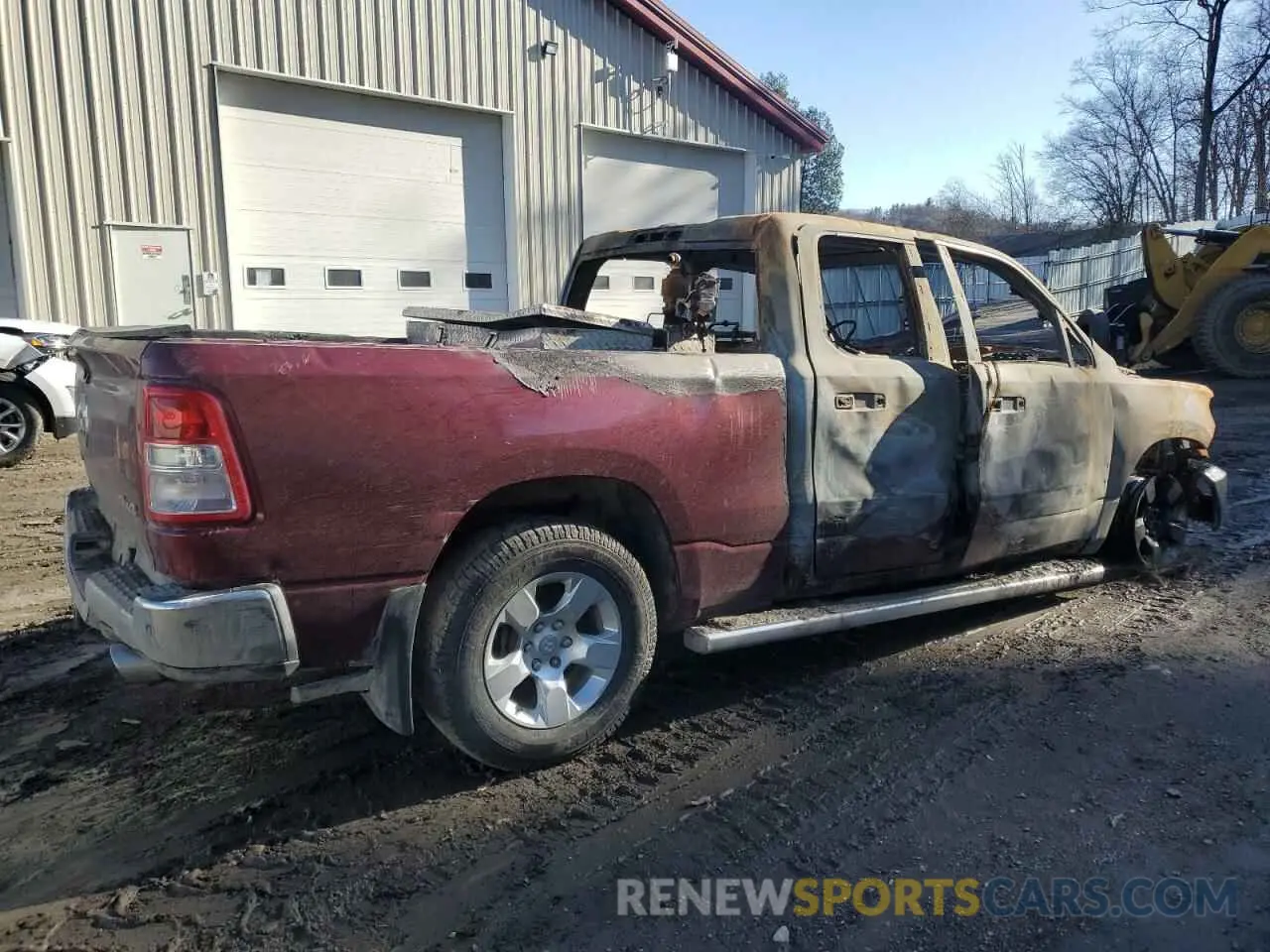 3 Photograph of a damaged car 1C6SRFBT1NN162956 RAM 1500 2022