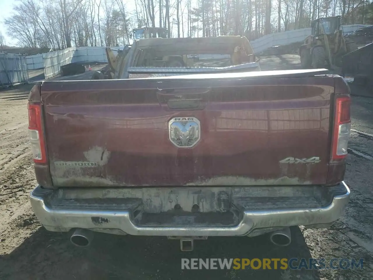 6 Photograph of a damaged car 1C6SRFBT1NN162956 RAM 1500 2022