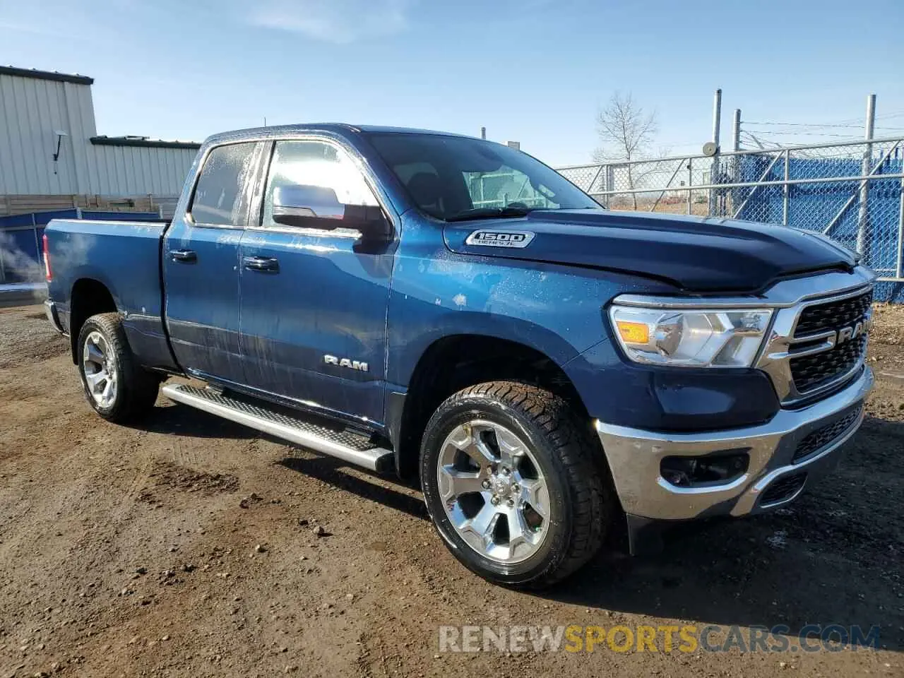 4 Photograph of a damaged car 1C6SRFBT2NN481573 RAM 1500 2022
