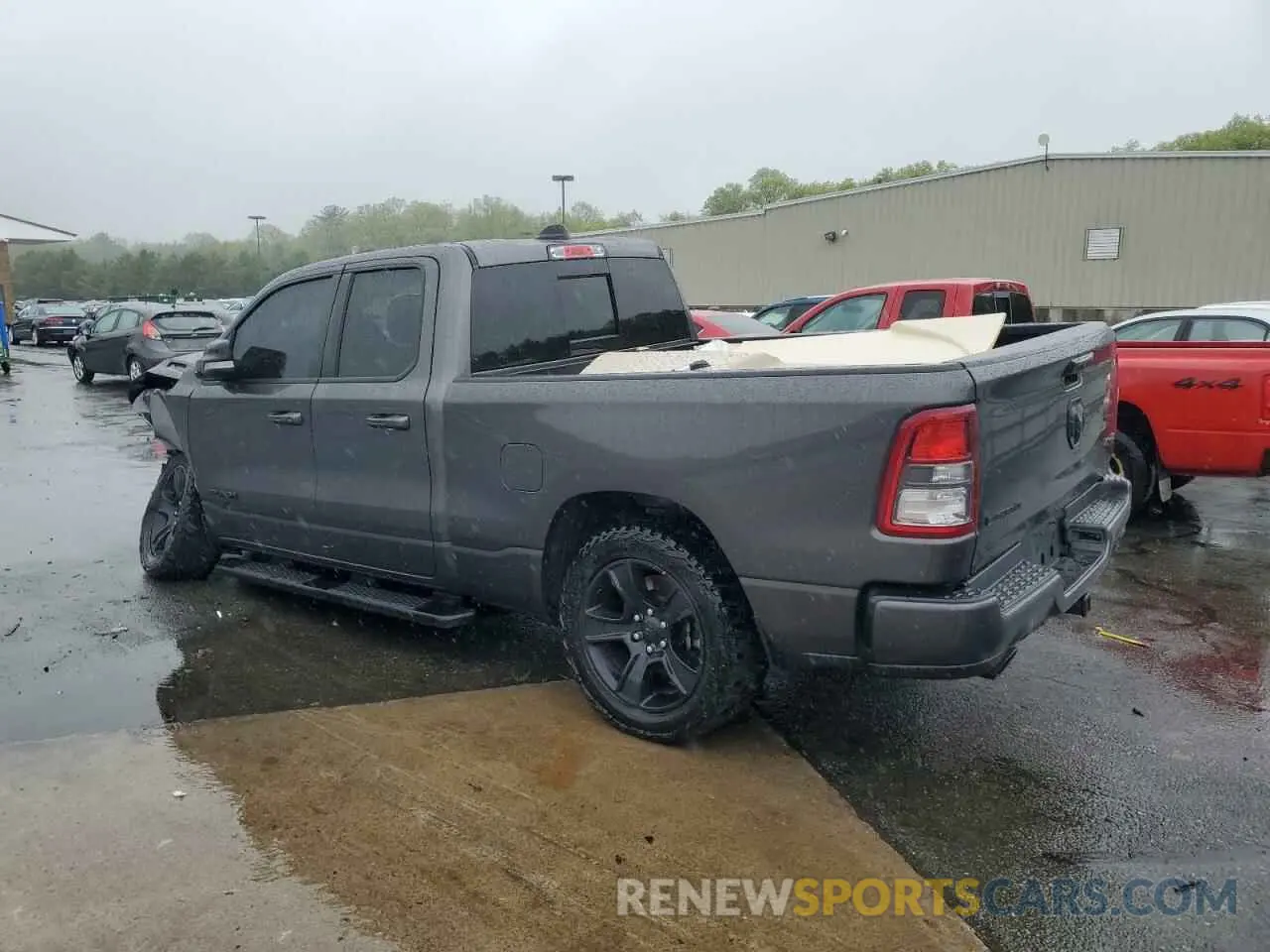2 Photograph of a damaged car 1C6SRFBT3NN133071 RAM 1500 2022