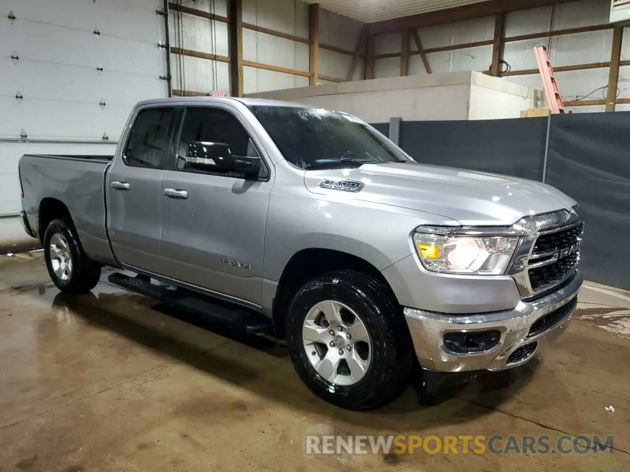 4 Photograph of a damaged car 1C6SRFBT3NN145687 RAM 1500 2022