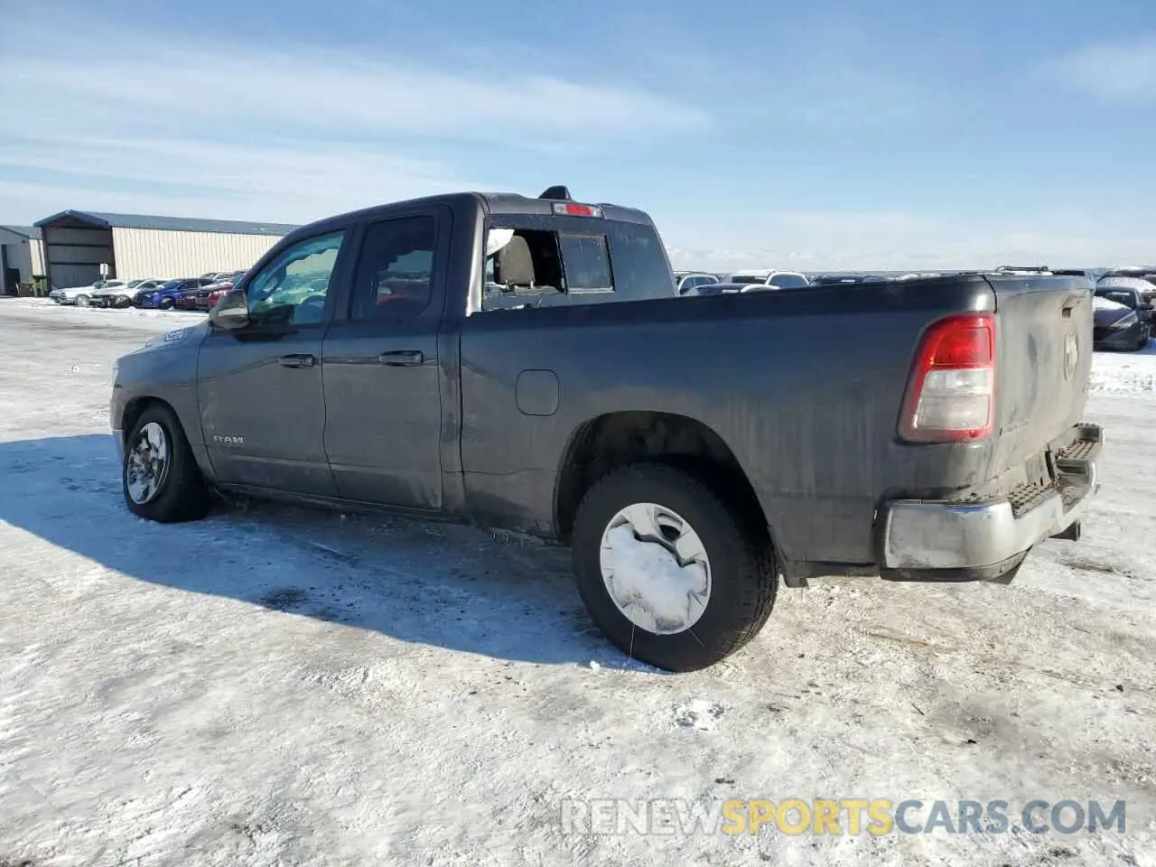 2 Photograph of a damaged car 1C6SRFBT3NN327941 RAM 1500 2022