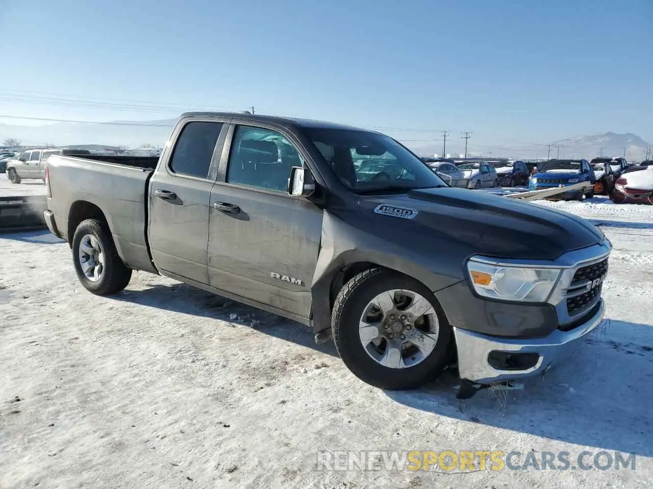 4 Photograph of a damaged car 1C6SRFBT3NN327941 RAM 1500 2022