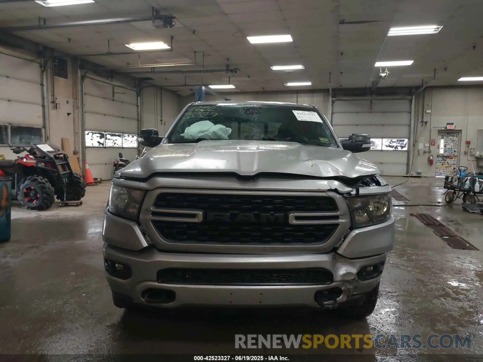 12 Photograph of a damaged car 1C6SRFBT4NN164801 RAM 1500 2022
