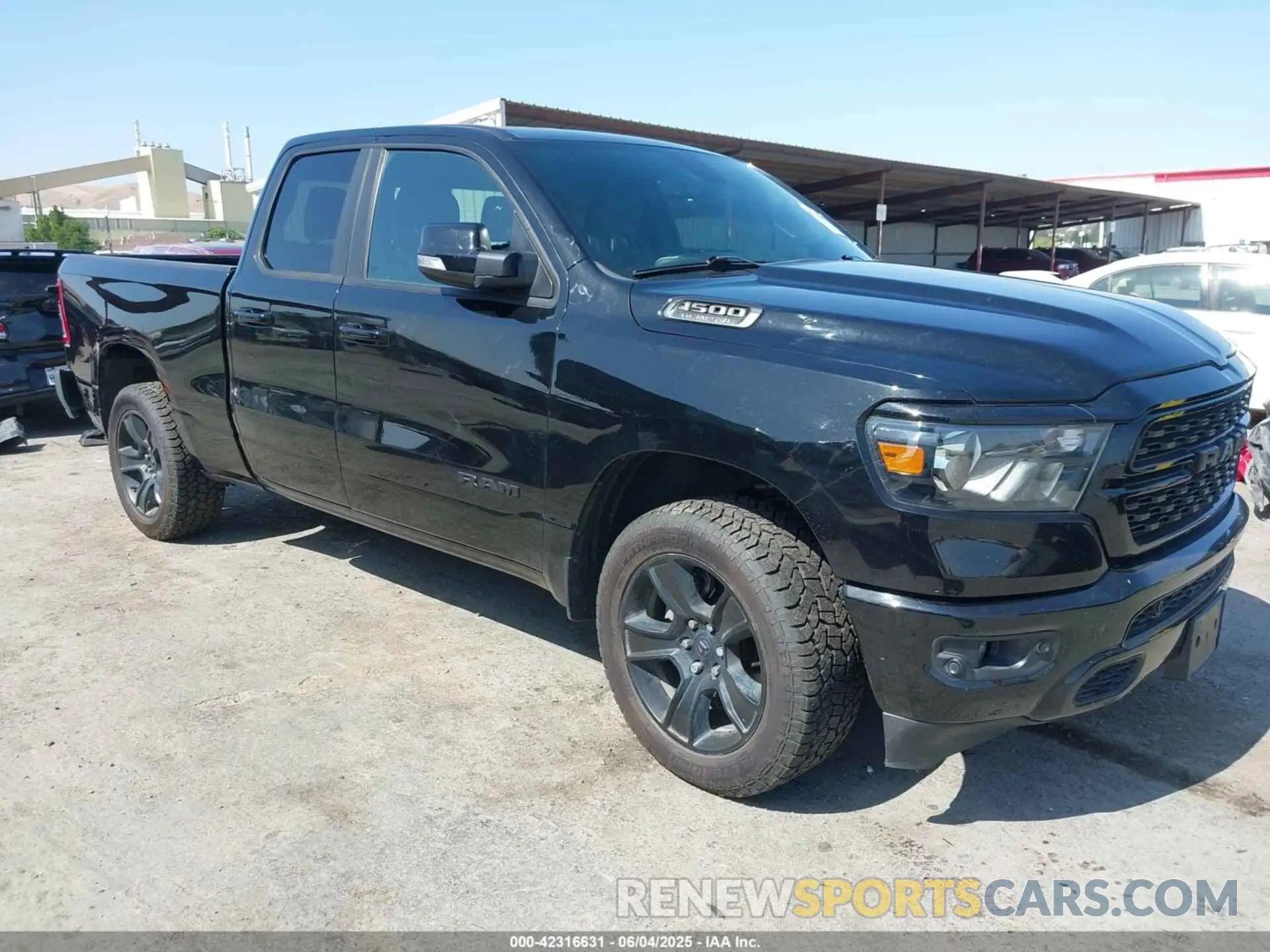1 Photograph of a damaged car 1C6SRFBT4NN326944 RAM 1500 2022