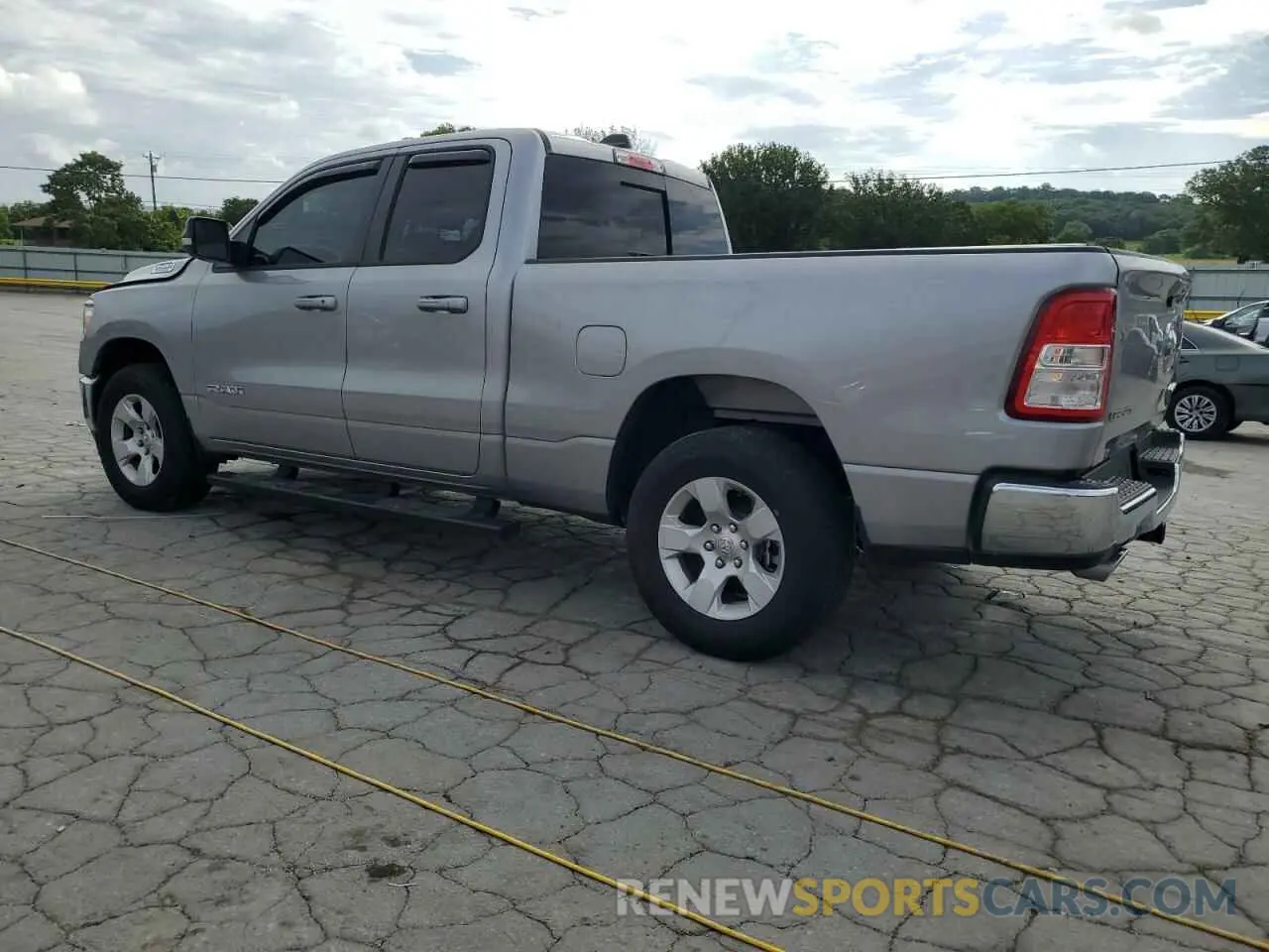 2 Photograph of a damaged car 1C6SRFBT4NN327673 RAM 1500 2022