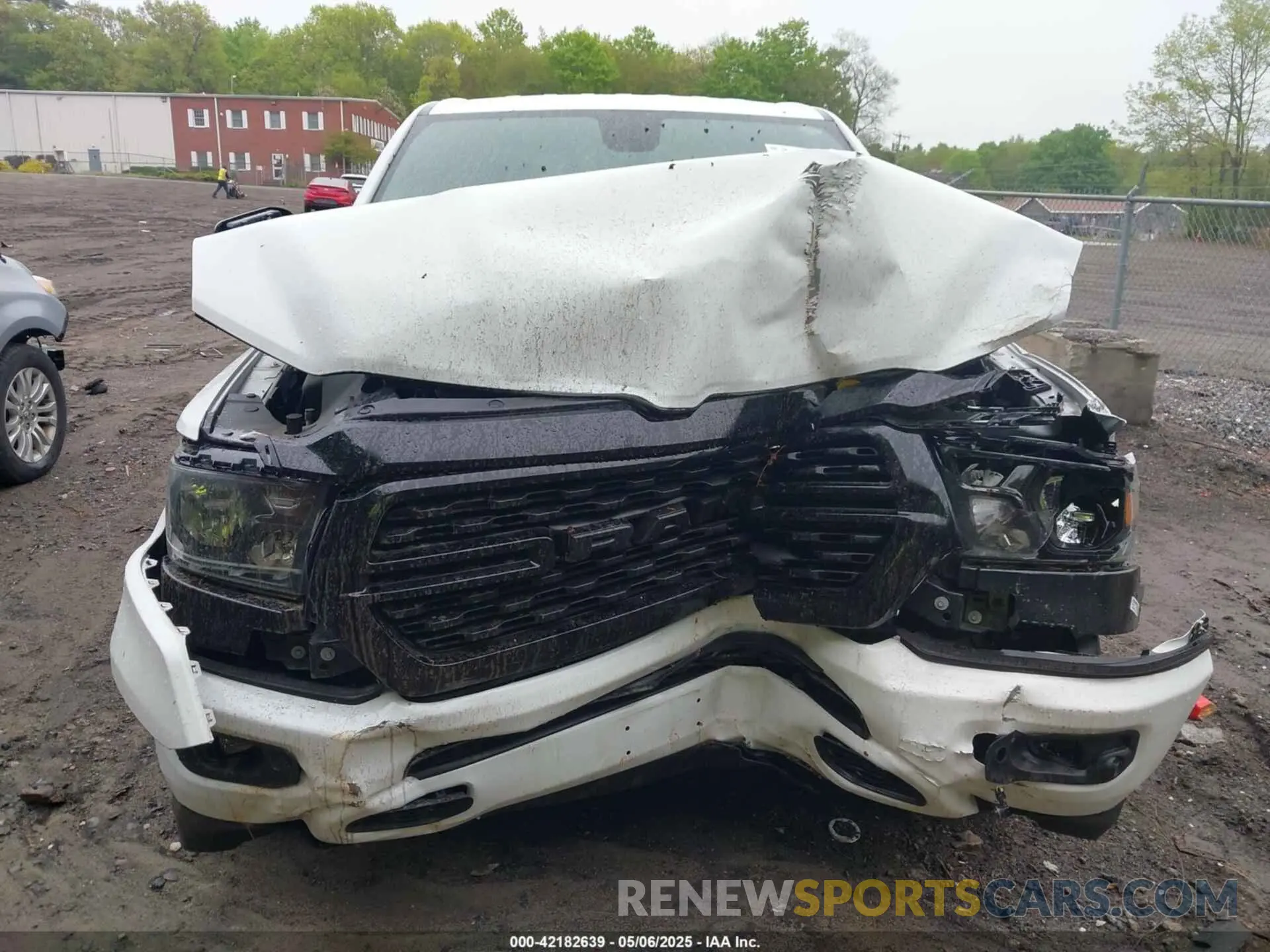 12 Photograph of a damaged car 1C6SRFBT4NN445190 RAM 1500 2022