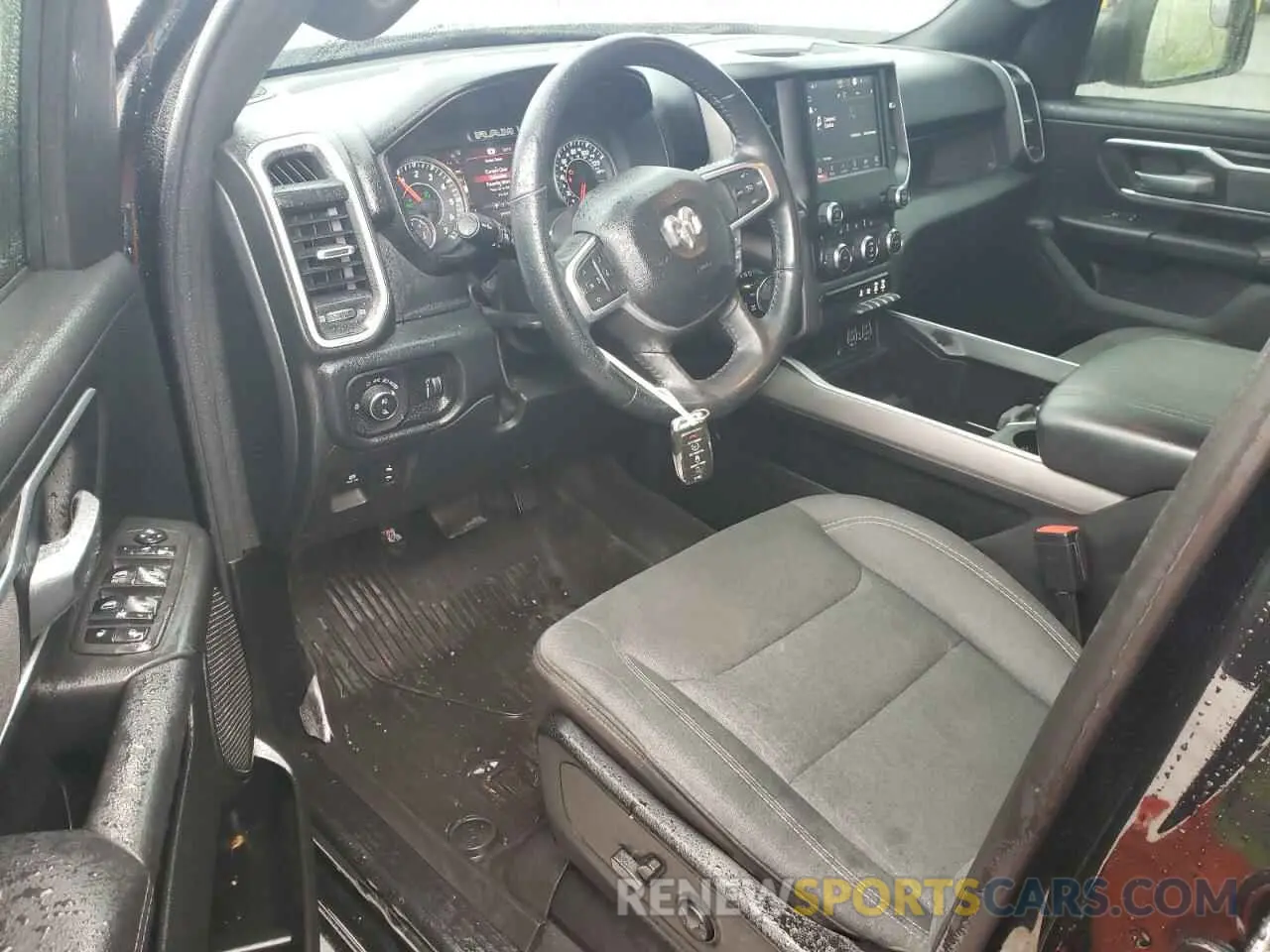 8 Photograph of a damaged car 1C6SRFBT6NN421523 RAM 1500 2022