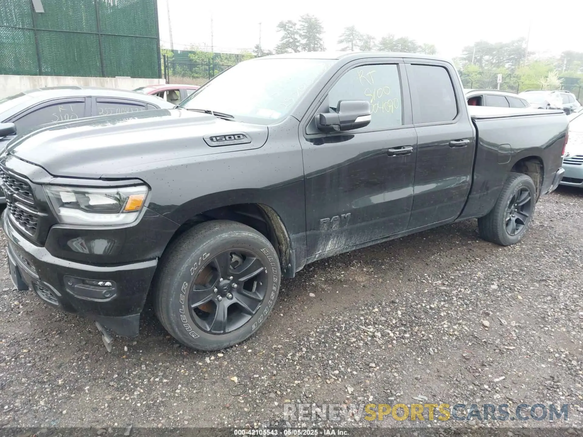 2 Photograph of a damaged car 1C6SRFBT7NN203137 RAM 1500 2022