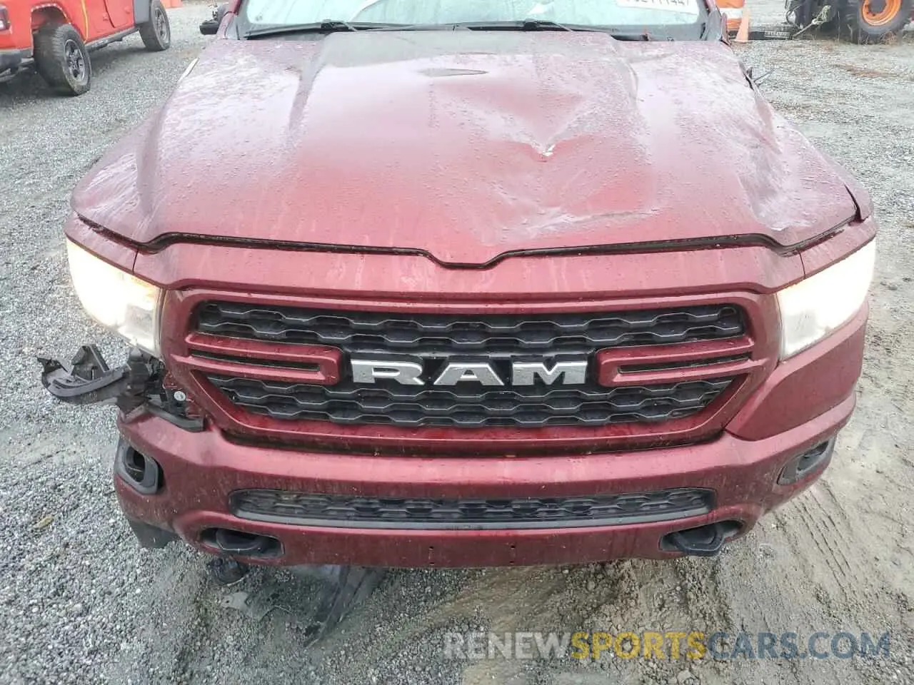 11 Photograph of a damaged car 1C6SRFBT7NN432367 RAM 1500 2022