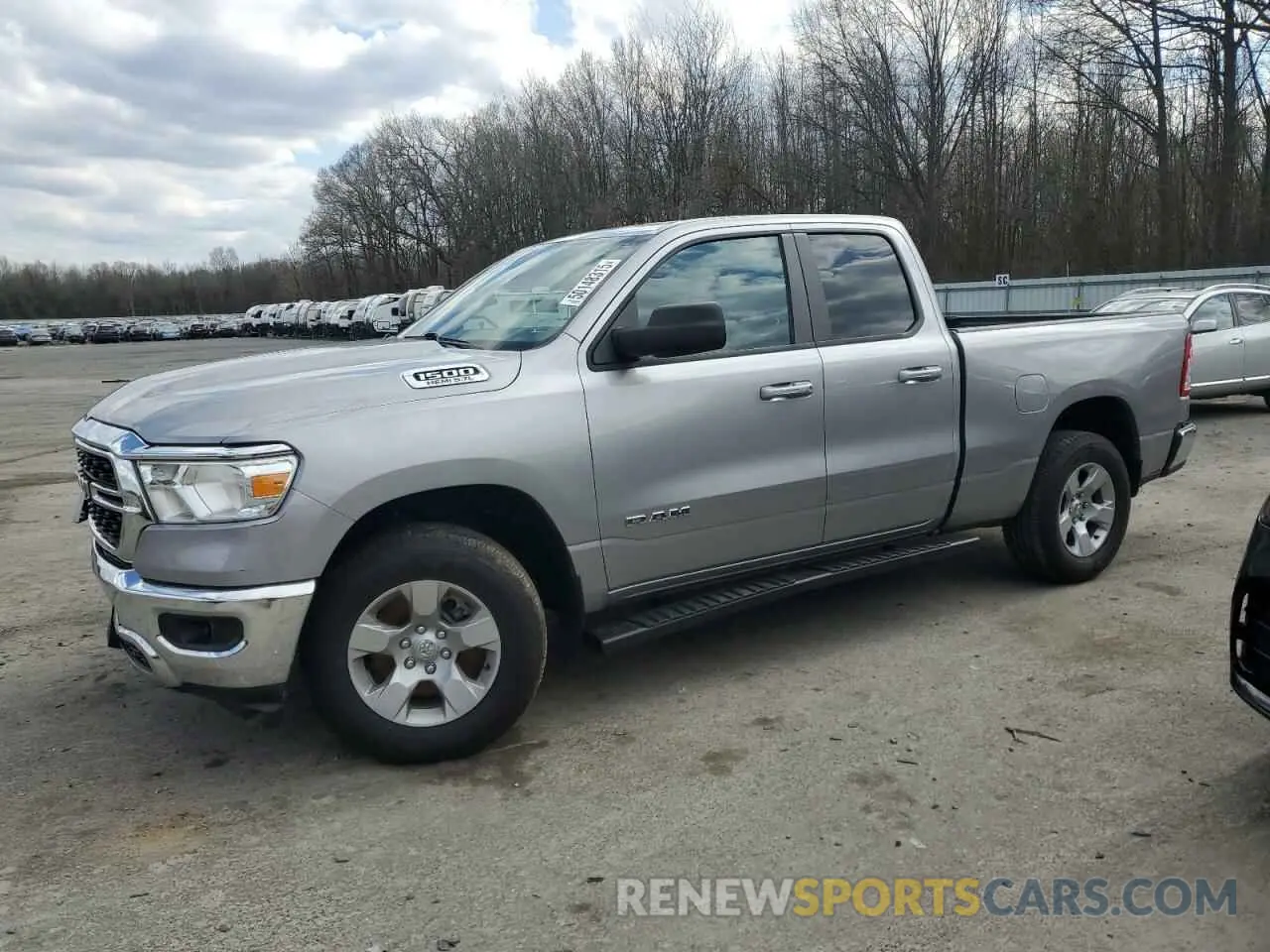 1 Photograph of a damaged car 1C6SRFBT8NN362457 RAM 1500 2022