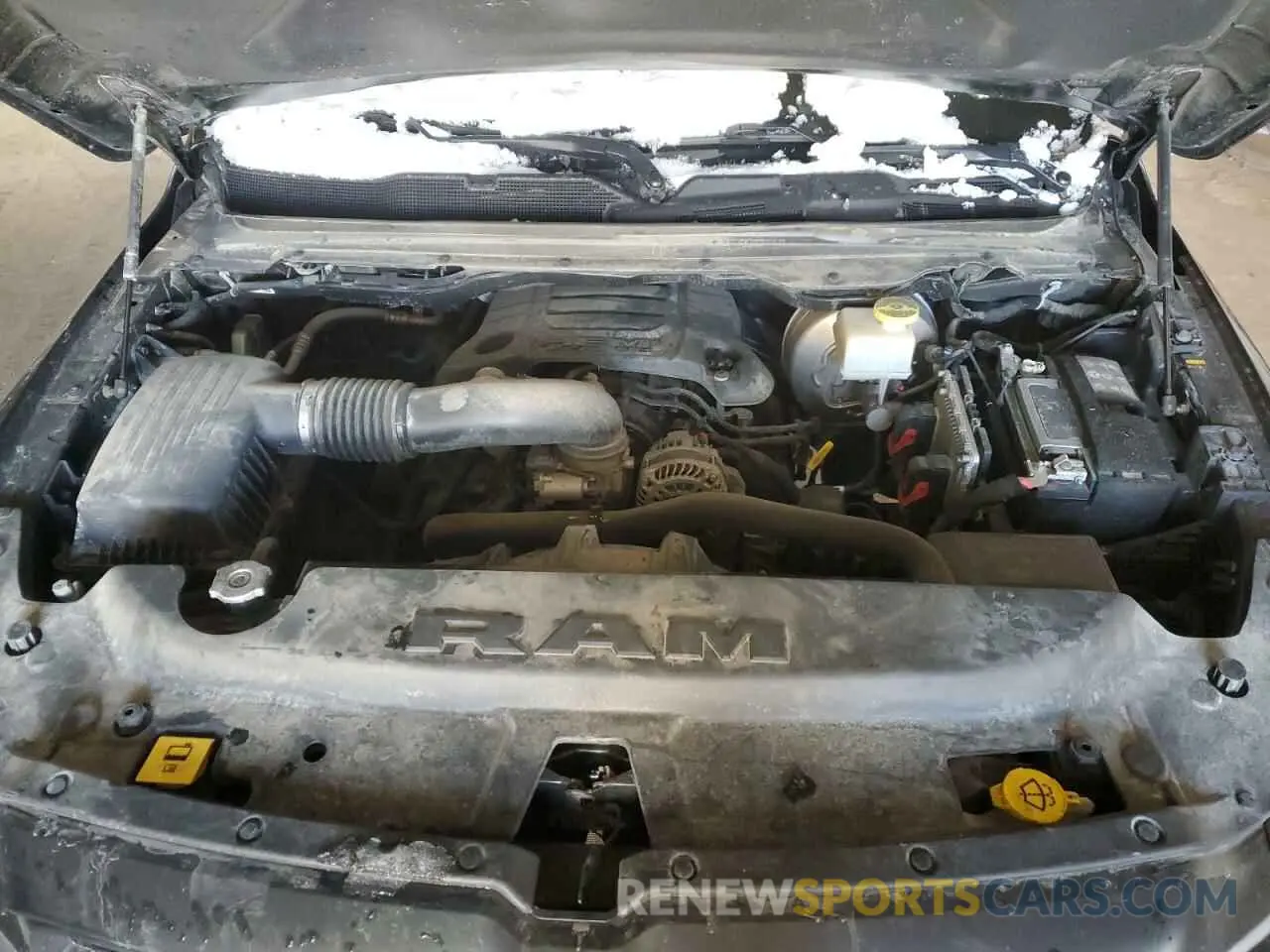 11 Photograph of a damaged car 1C6SRFCTXNN282558 RAM 1500 2022