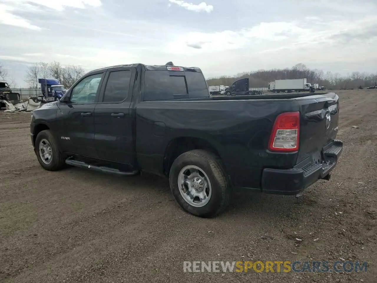 2 Photograph of a damaged car 1C6SRFCTXNN282558 RAM 1500 2022