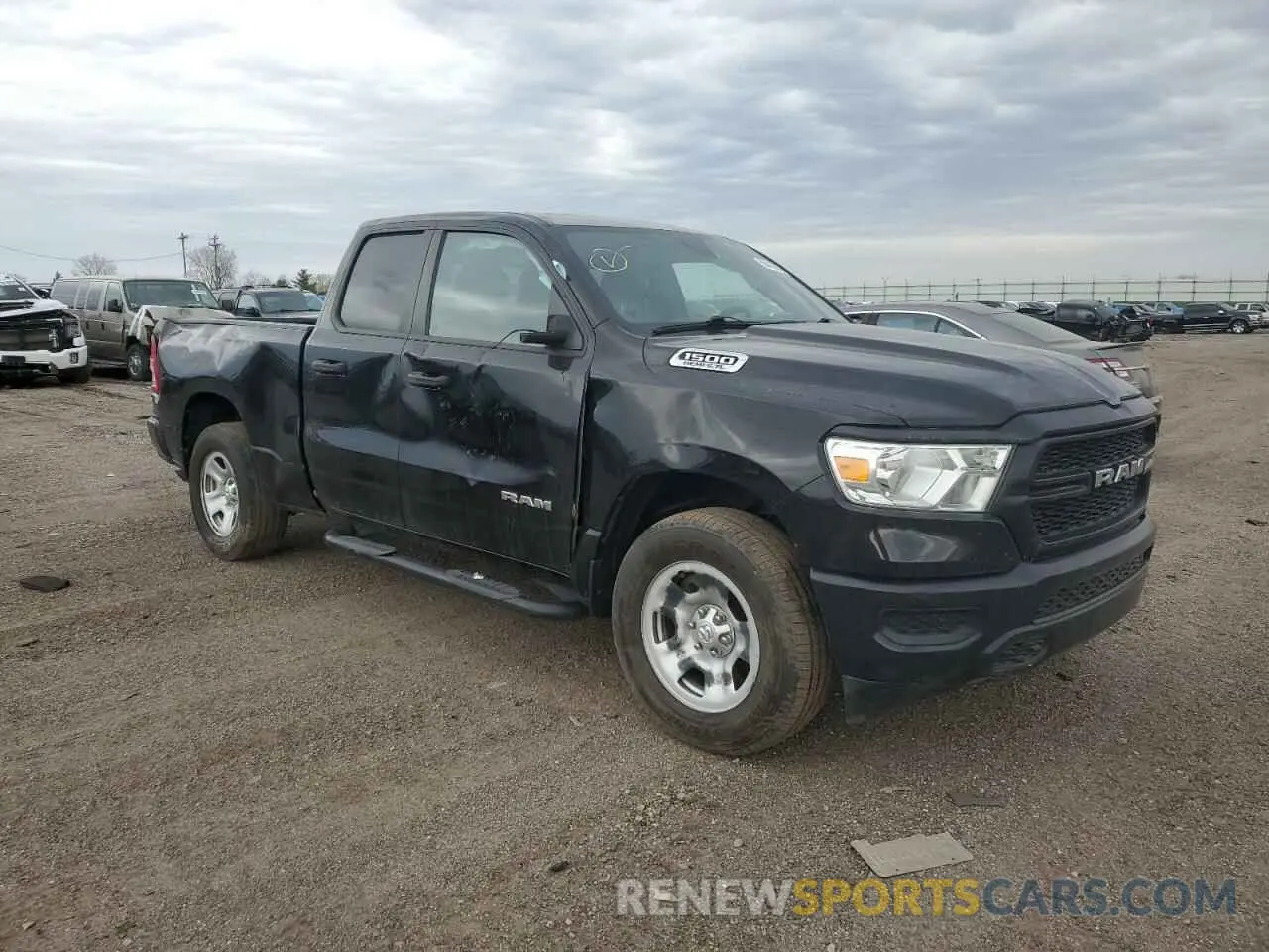 4 Photograph of a damaged car 1C6SRFCTXNN282558 RAM 1500 2022
