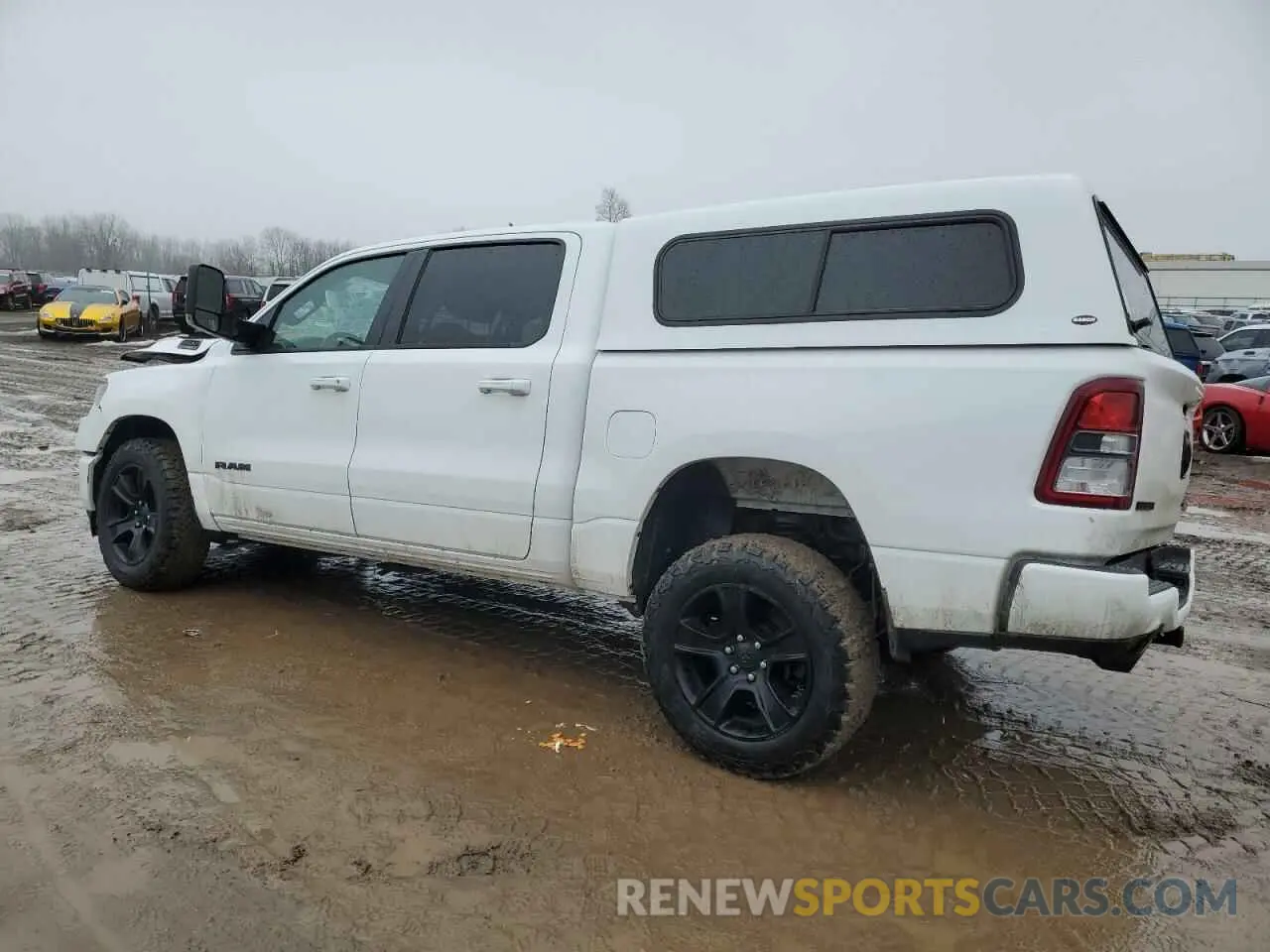 2 Photograph of a damaged car 1C6SRFFM7NN375140 RAM 1500 2022