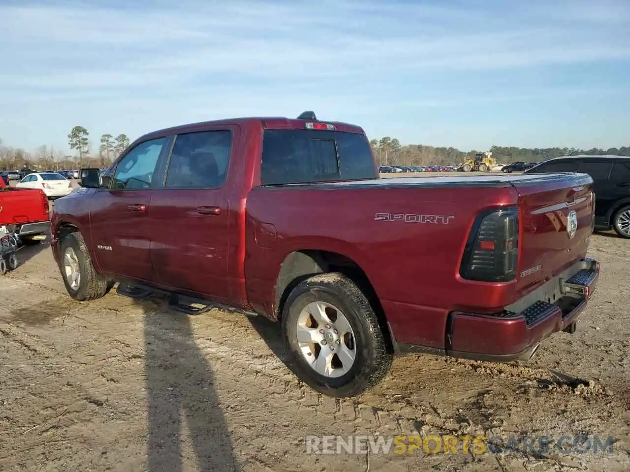 2 Photograph of a damaged car 1C6SRFFM8NN281204 RAM 1500 2022