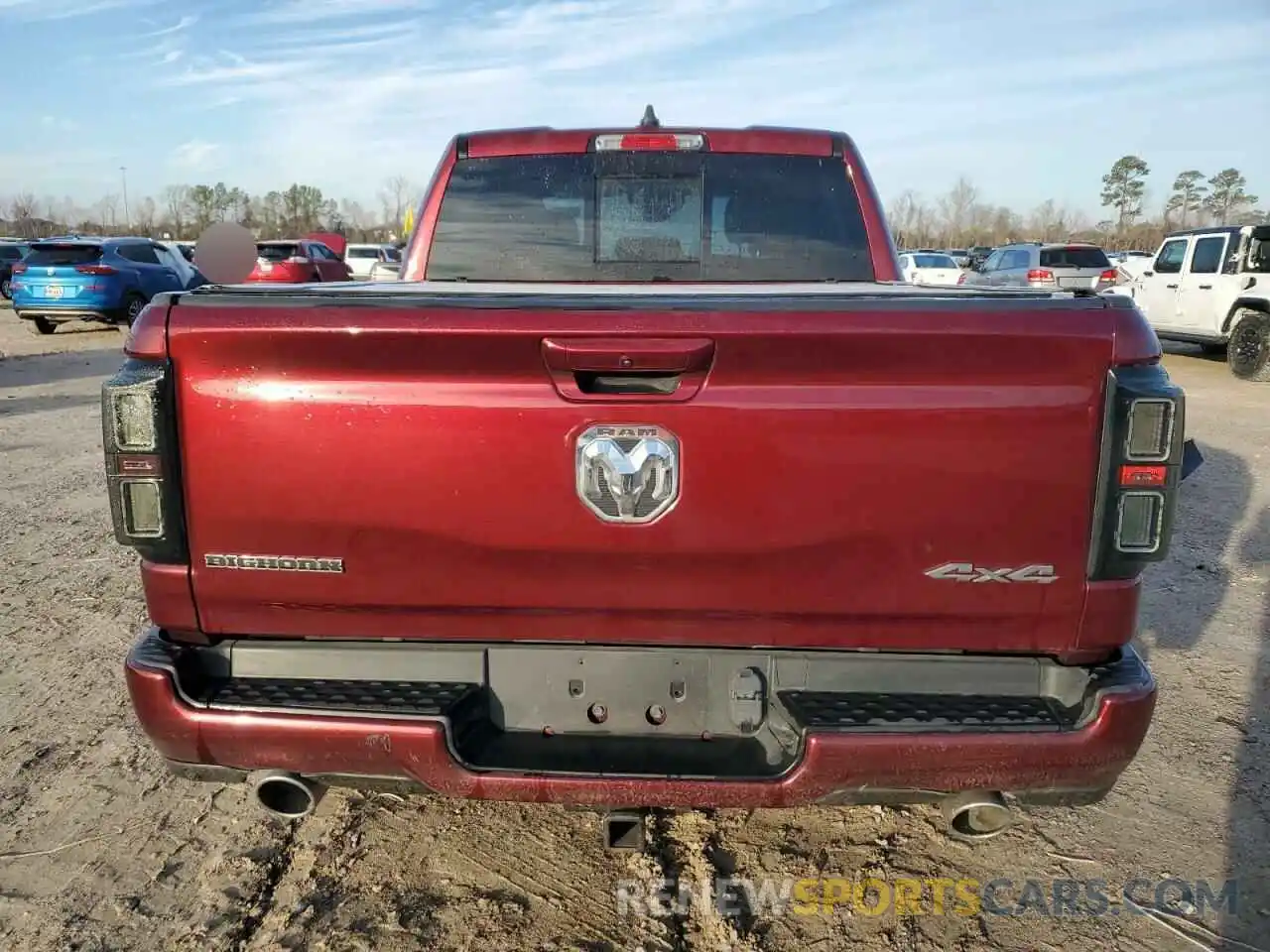 6 Photograph of a damaged car 1C6SRFFM8NN281204 RAM 1500 2022