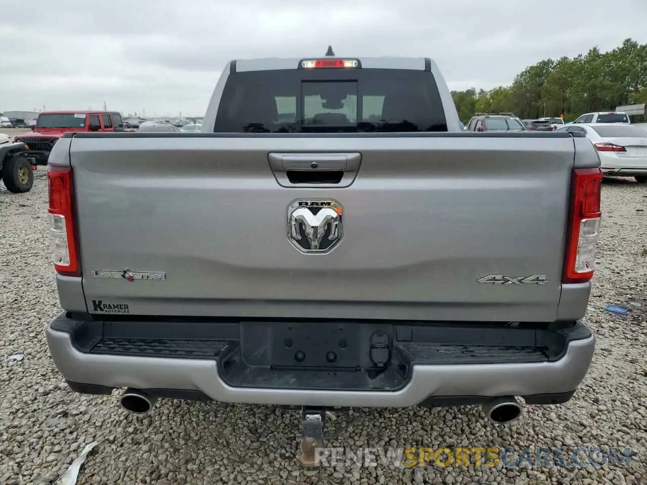 6 Photograph of a damaged car 1C6SRFFT0NN477547 RAM 1500 2022