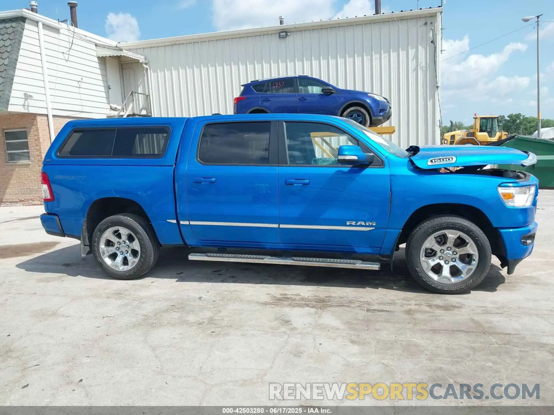 13 Photograph of a damaged car 1C6SRFFT1NN401769 RAM 1500 2022